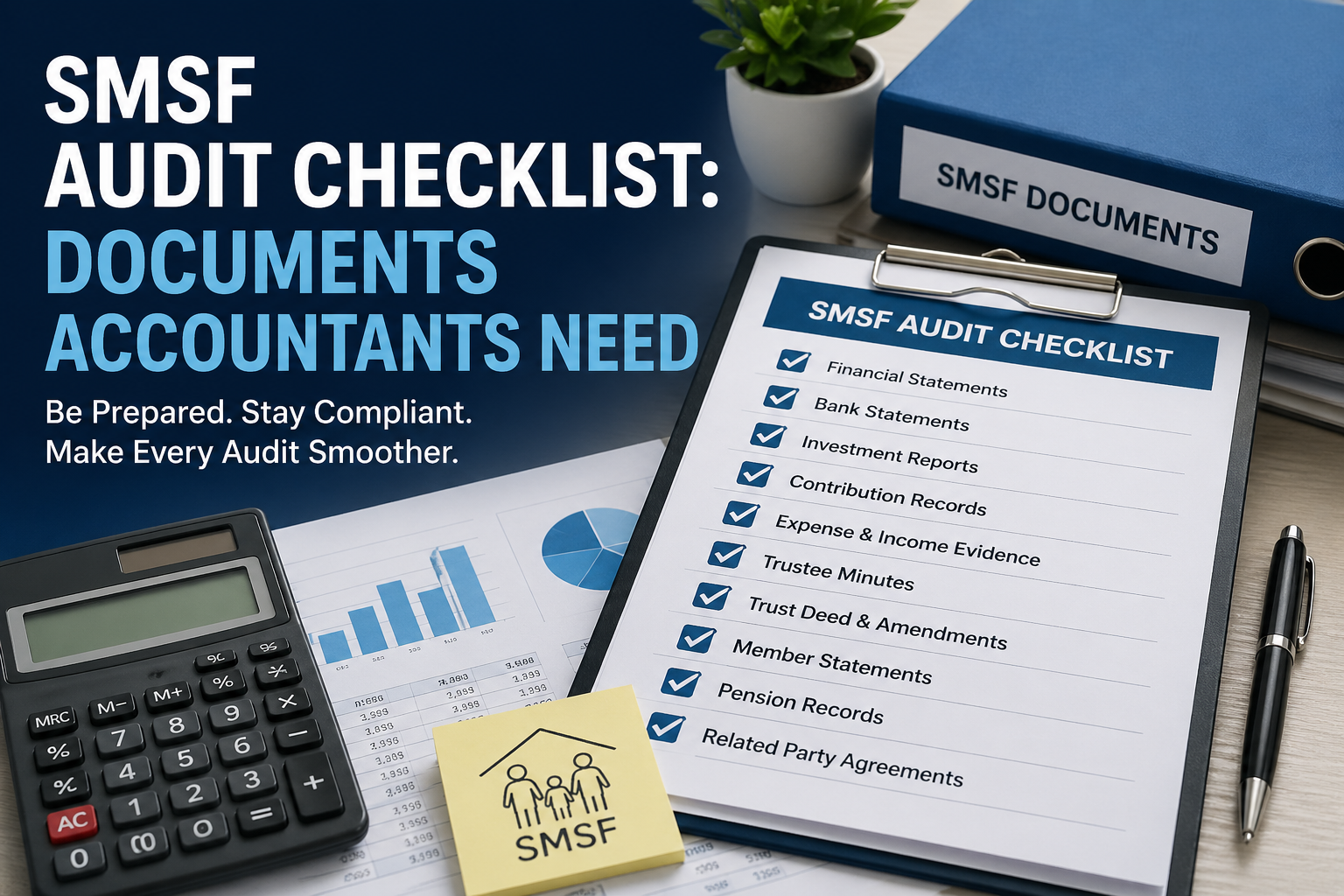 SMSF Audit Checklist: Documents Accountants Need
